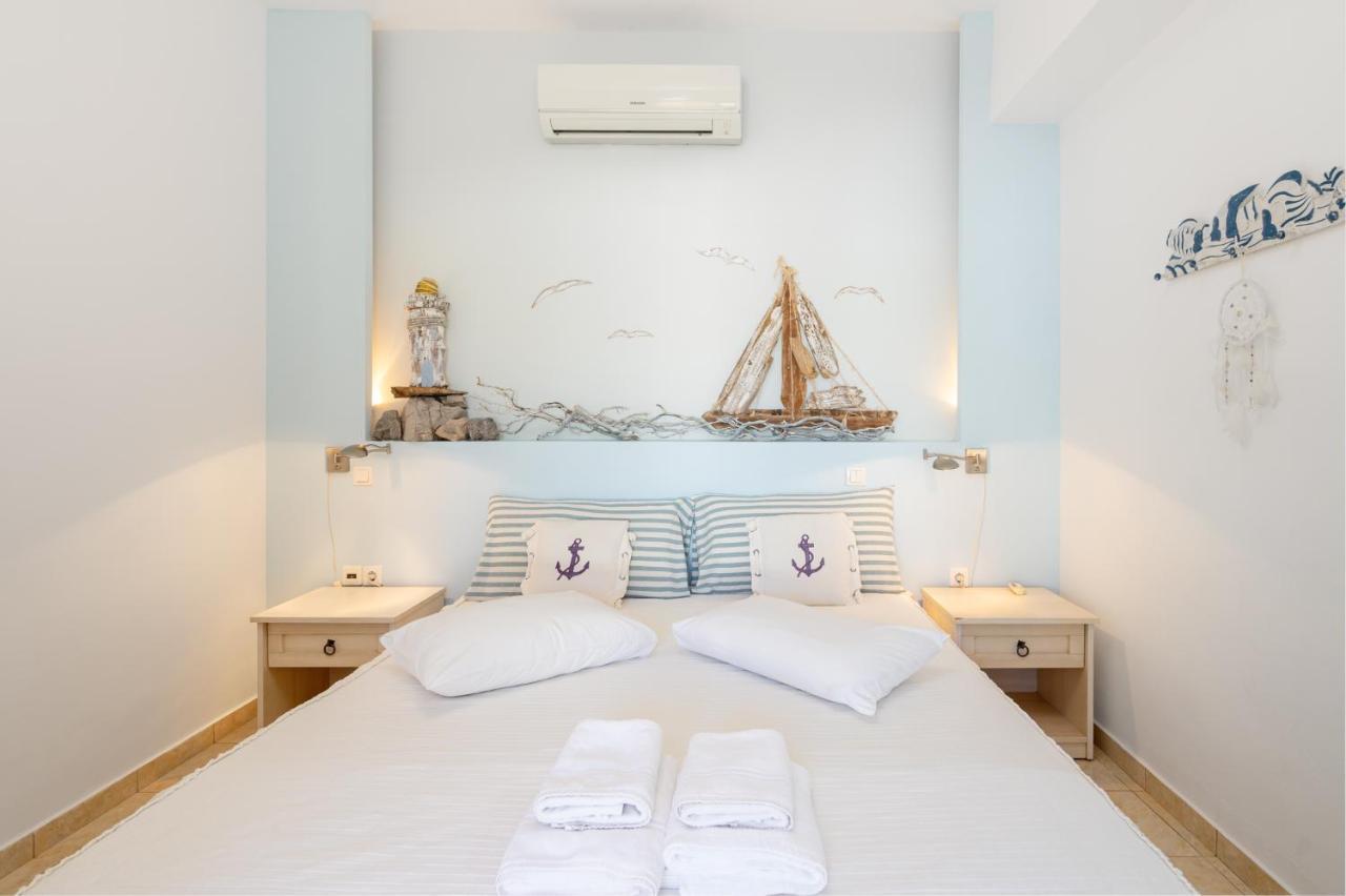 Georgia'S Apartments Kouremenos Beach Anevato Bagian luar foto