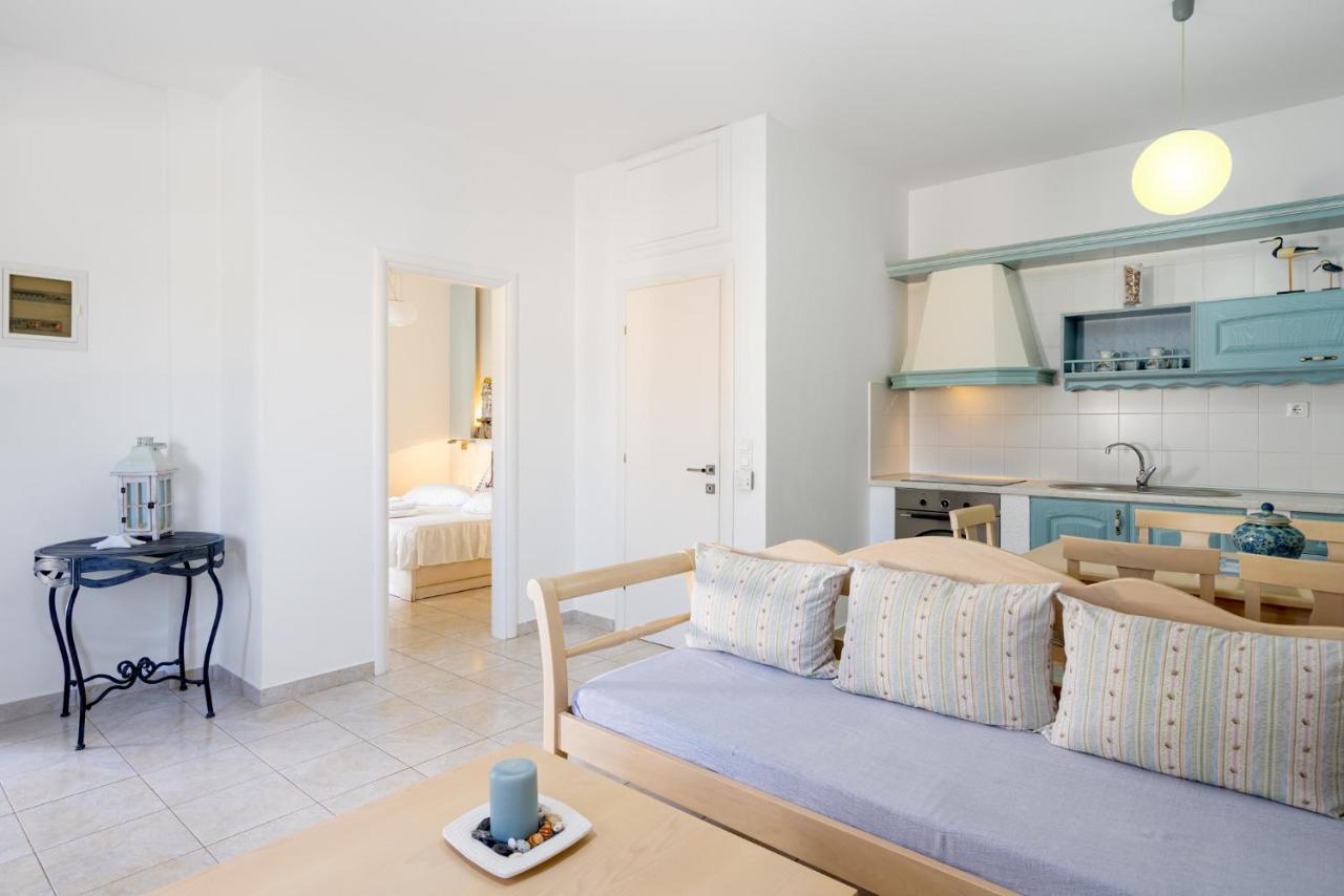 Georgia'S Apartments Kouremenos Beach Anevato Bagian luar foto